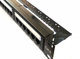 پچ پنل  24 پورت DATALEAN  CAT6 UTP  patch panel