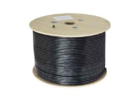 کابل شبکه 305 متری نگزنس (مغزی 0.42) (دابل ژکت) Cable Nexans (Outdoor) Cat6 SFTP CU