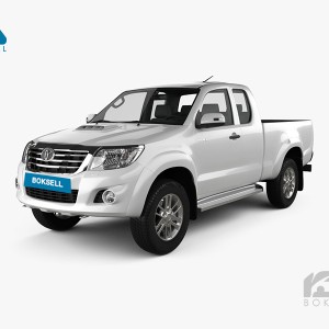 لنت ترمز عقب تویوتا هایلوکس 2003-2011 (شاسی بلند)