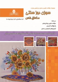 کتاب سوزن دوز سنتی مناطق خاص تالیف جمعی از مولفین