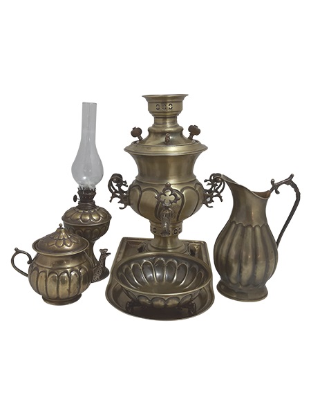 سماور زغالی مدل استکانی