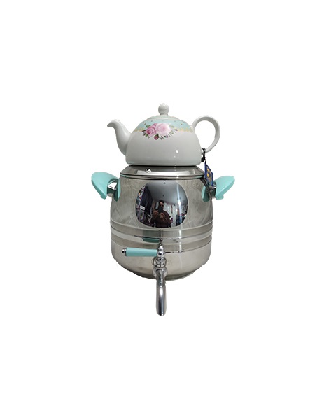 ست کتری و قوری نزاز کد 4040 سبز