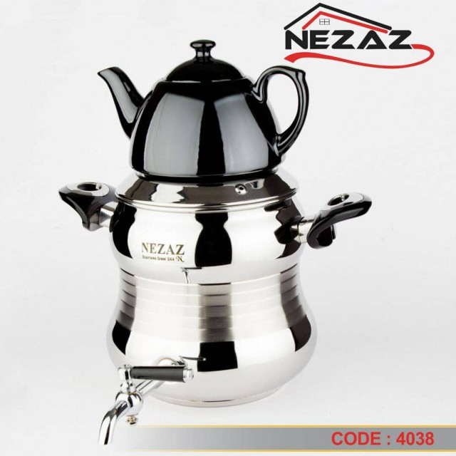 ست کتری و قوری نزاز کد 4038