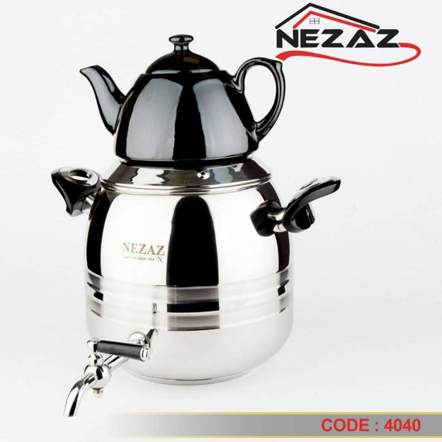 ست کتری و قوری نزاز کد 4040