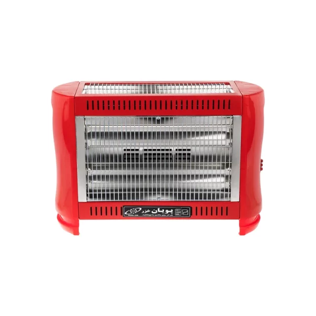 بخاری برقی پویان خزر 5 شعله فن دار مدل 2200
