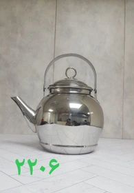 کتری تک لوله داراستیل 3 لیتر (NEZAZ) کد 2206