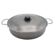 تابه پوشش طرح گرانیت با درب فلزی سایز 48 تابان (جدید و استاندارد)