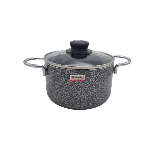 قابلمه درب پیرکس گرانیت تابان سایز 20 (کد TT220G)