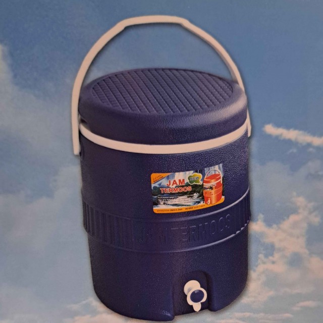 کلمن 20 لیتر معمولی رنگ سرمه ای جام جم