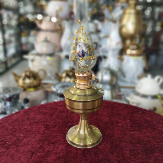 شمعدان کوچک برنجی مدل آنتیک