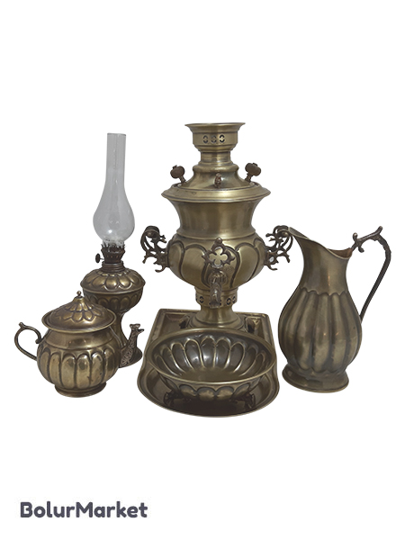 سماور زغالی مدل استکانی