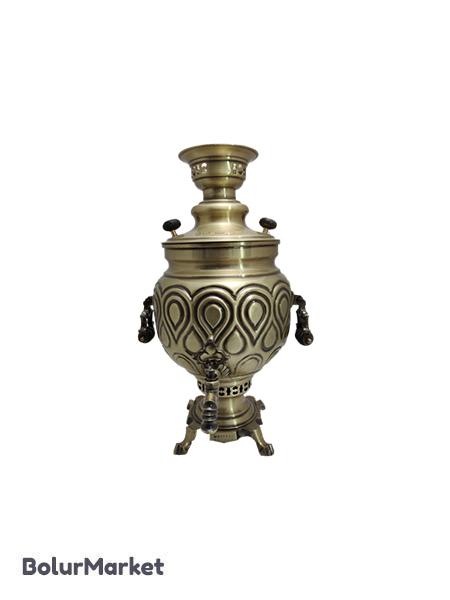 سماورذغالی انتیک مدل اشکی ۱۲لیتر