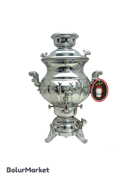 سماور طوفان 6 لیتری مدل نرگس ساده