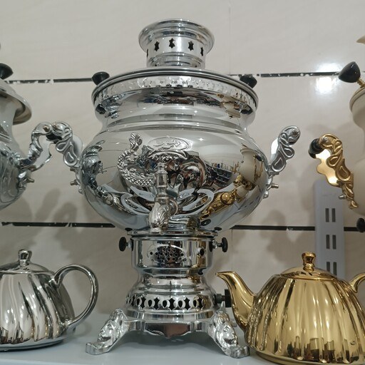 سماور طوفان 10 لیتری مدل ساده