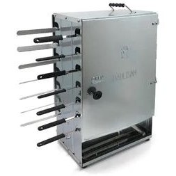 کباب پز گازی موتوردار دادلیسان مدل هدیه (14 سیخ)