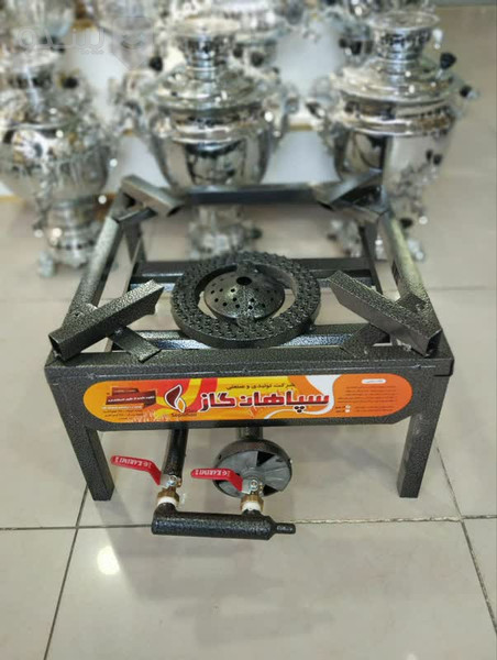 اجاق گاز پروفیلی فشار قوی 50x50 سپاهان گاز(دو شعله)