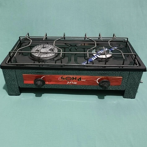 اجاق گاز رومیزی پایه دار برند سها گاز