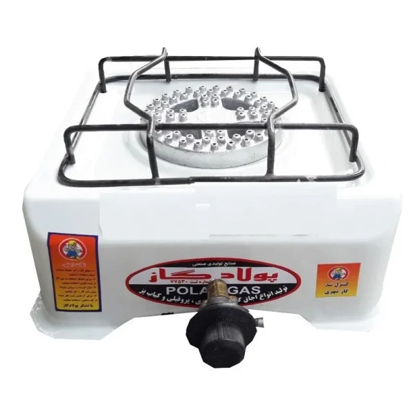 اجاق گاز تک شعله مدل رومیزی پولاد