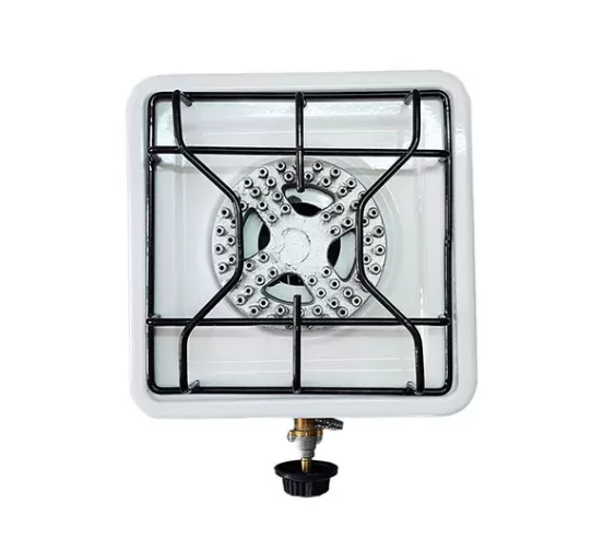 اجاق تک شعله رو میزی پولاد گاز سفید