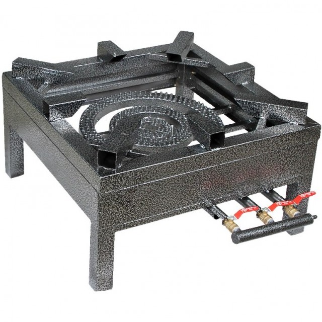 اجاق گاز پروفیلی سه شعله معمولی 60 در 60 برند سپاهان