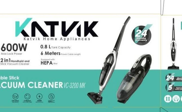 جاروبرقی پرتابل کاتویک مدل VC-3200 MK