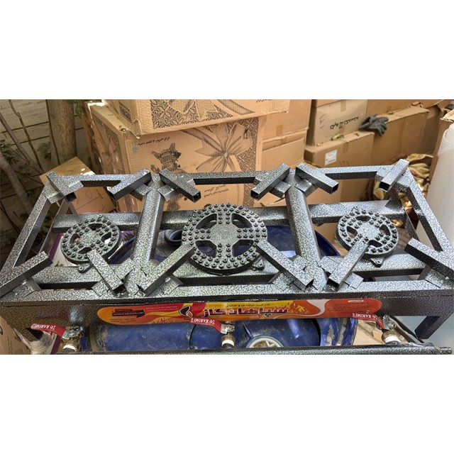 اجاق گاز پروفیلی سه قلو 80x30 سپاهان گاز