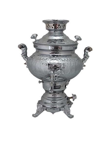 سماور گاز سوز افسون مهسا با طرح هخامنشی ۶ لیتر