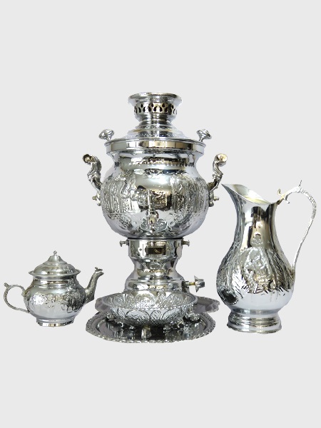 سرویس سماور گازی افسون جدید مهسا هخامنشی ۶ لیتری