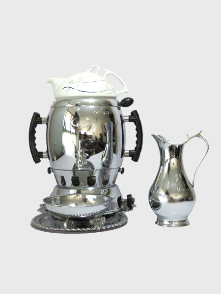 سرویس سماور گازی سه کاره پلوتون افسون 6 لیتری