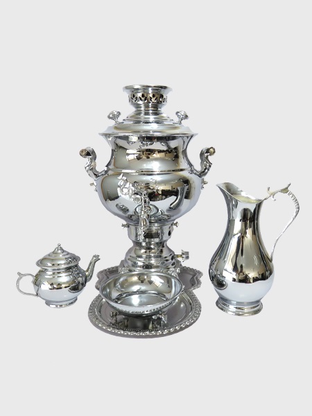 سرویس سماور گازی ستاره افسون 8 لیتر