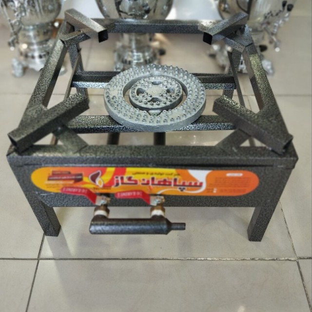 اجاق گاز پروفیلی دو شعله 45*45 معمولی سپاهان گاز