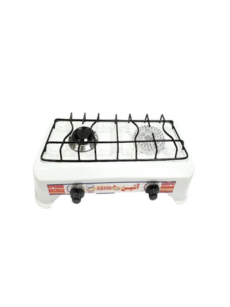 اجاق گاز دو شعله (2 شعله) آشین مدل S10 معمولی و ساده