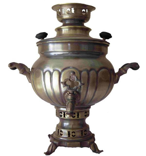 سماور زغالی آنتیک ترکدار مدل T101