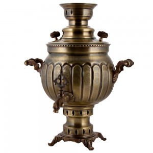 سماور ذغالی 6 لیتری زنگار