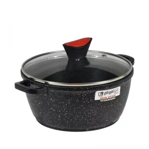 قابلمه 32 تابان درب پیرکس دایکست تیتانیوم (سایزقدیم)