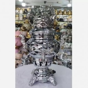 سماور سما عدسی مشبک قوری دار (ثما)