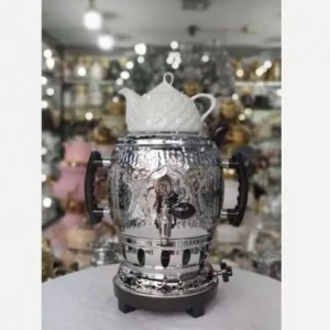 سماور سما آپولون قلم زنی یا هخامنشی قوری دار