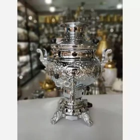 سماور سما مهدیس قلمزنی یا هخامنشی 6 لیتری (ثما)