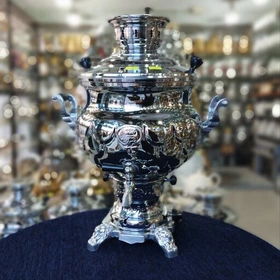 سماور گازی فیلکو مدل مهسان ترکدار گنجایش 8 لیتر