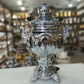 سماور گازی سما مدل آوا توپی ترکدار گنجایش 6لیتر (ثما)