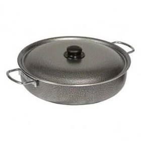 تابه پوشش طرح گرانیت با درب فلزی سایز 36 تابان (جدید و استاندارد)