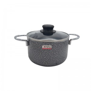 قابلمه درب پیرکس گرانیت تابان سایز 20 (کد TT220G)