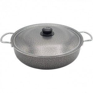 تابه درب فلزی گرانیت تابان سایز 40 (کد TT340G)