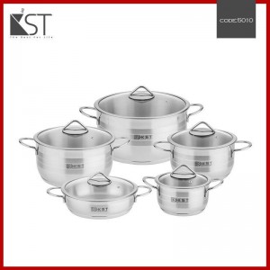 سرویس قابلمه کی اس تی (KST) 10 پارچه کد 5010