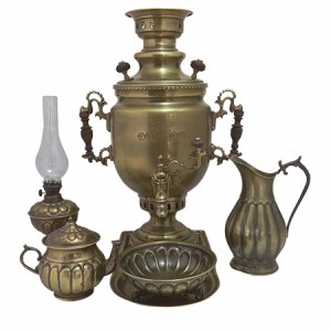 سماور زغالی آنتیک نظر ساده