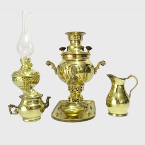 سرویس سماور ذغالی توپی ترکدار ۱/۵ لیتر