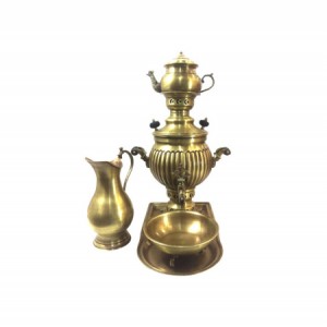 ست سماور ذغالی لوح هنر کد ۱۱۲۸