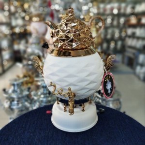 سماور طوفان 6 لیتری مدل رنگی مشبک