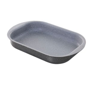 تابه مستطیل فر کوچک لبه بلند عروس تفلون