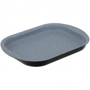 تابه مستطیل فر بزرگ لبه بلند عروس تفلون